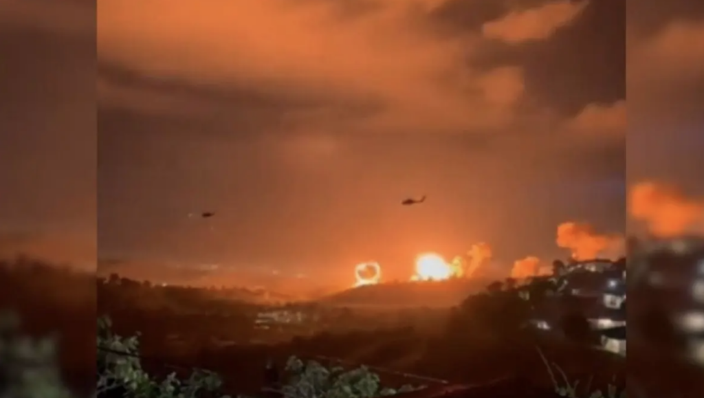Operación relámpago en Venezuela