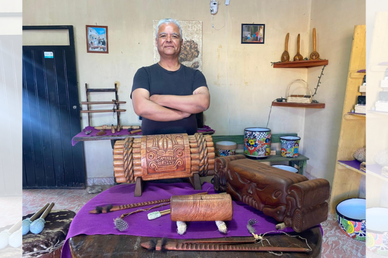 Artesano guanajuatense lleva sus instrumentos a varios continentes